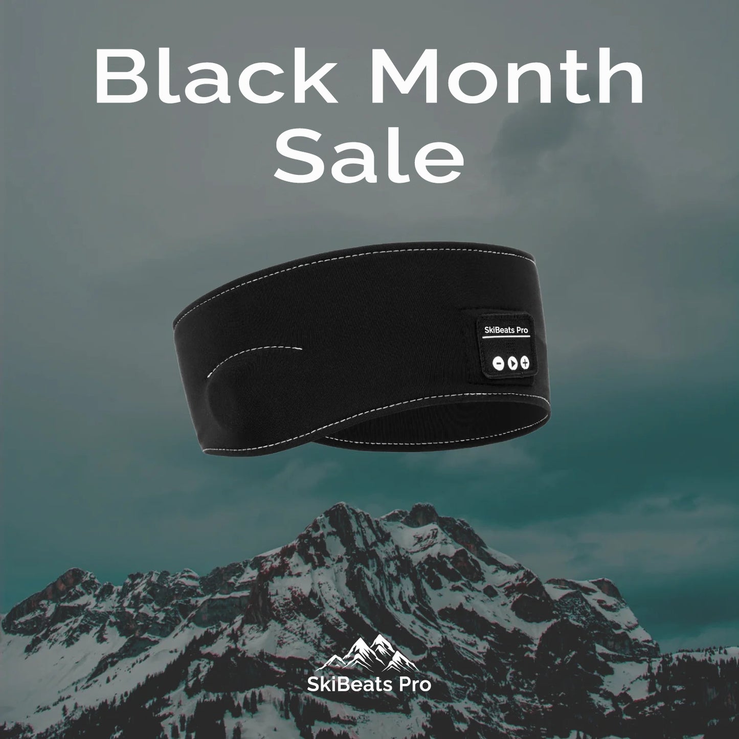 SkiBeats™ Pro - Bluetooth Stirnband